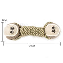 Pet Dog Chew Toys for Dog Dumbbell Rope Tennis Paw Ball Puppy Dog Teeth Cle