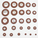 26 Pieces Sax Leather Pads Replacement for Alto Saxophone High Quality Saxo X5K7