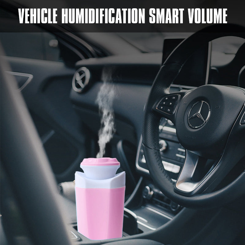 heitao A 7 color LED Car USB Charger Humidifier Air Purifier Aroma Diffuser H4P5