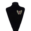 Ladies Women Alloy Diamond Cute Insect Brooch Butterflies M7Y4
