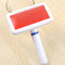 Dog Brush Pet Dog Comb Long Hair Brush Plastic Handle Puppy Cat Dog Bath Brush Multifunction Comb