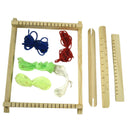 Wood Knitting Loom Yarn Shuttle Comb DIY Handmade Craft Tool S6S4