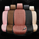 Wear Resistant Leather Heated Auto Car Seat Cushion Plush Cover
