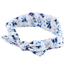 Baby Girls Tie Knot Headband Knitted Cloth Children Girls Elastic Hair Band P2S3