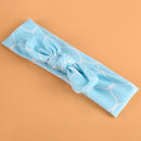 Baby Girls Tie Knot Headband Knitted Cloth Children Girls Elastic Hair Band A9E3
