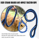 Adjustable Dog Leash Nylon Pet Leash Rope for Large Dogs Soft Dog Set Chain V7F5