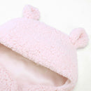 Baby Blanket Warm Cartoon Ear Toddler Envelope Sw Winter Winter Newborn Sw  L6W1