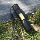 XANES 103C-COB T6+COB 1000Lumens 4Modes Brightness Zoomable Tactical LED Flashlight