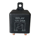 12V 200A Normally Open 4 Pin Relay - Heavy Duty Automotive Marine Split Cha