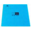 220*220*3.0mm Flexible Magnetic Heated Bed Sticker With Back Glue & Ruler for A10/Ender-3 3D Printer