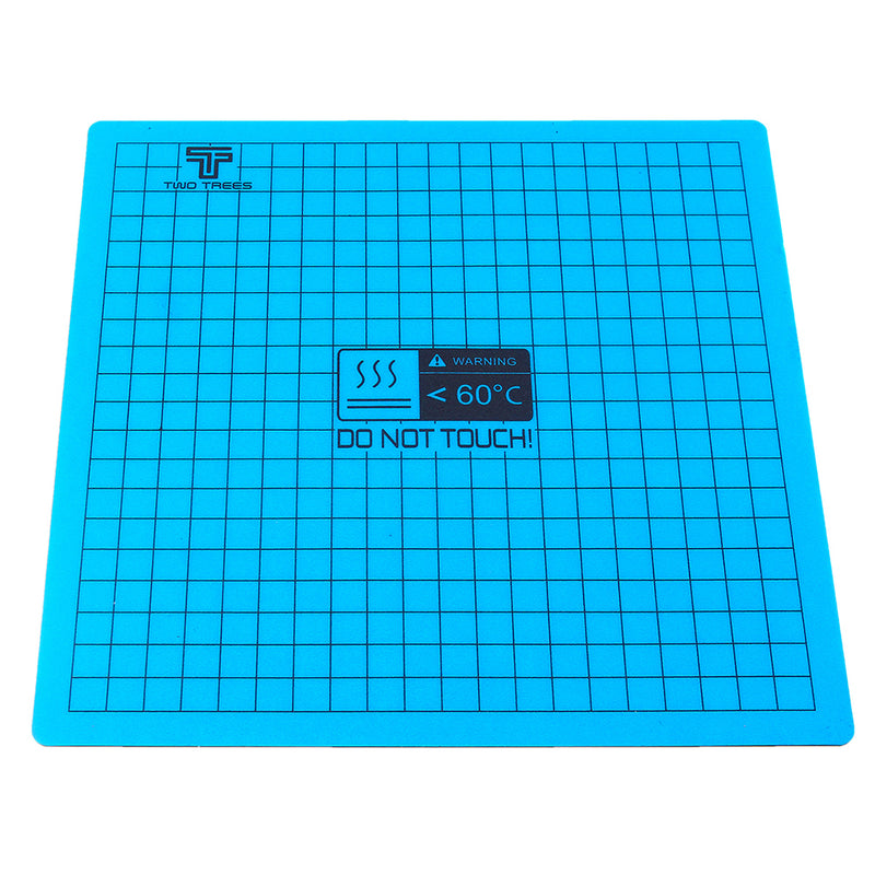 220*220*3.0mm Flexible Magnetic Heated Bed Sticker With Back Glue & Ruler for A10/Ender-3 3D Printer
