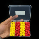 200pcs/Lot Soft Carp Bait Fishing Lure Set Floating Corn Flavor Artificial