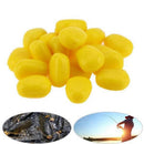 200pcs/Lot Soft Carp Bait Fishing Lure Set Floating Corn Flavor Artificial