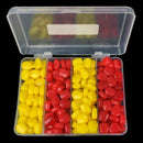 200pcs/Lot Soft Carp Bait Fishing Lure Set Floating Corn Flavor Artificial  Y6D6