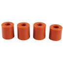 4pcs/pack 18mm*3 + 16mm*1 Silicone Shock Absorbed Heated Bed Hot Bed Leveling Column Kit For 3D Printer Parts