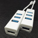 USB 3.1 Type-C to 3 Port USB Hub (white) X7G1
