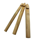 15/20/25mm Circular Knitting Needles Wood Crochet Hooks Yarn Dyed Sewing To P2Y1