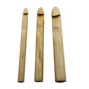 15/20/25mm Circular Knitting Needles Wood Crochet Hooks Yarn Dyed Sewing To P2Y1