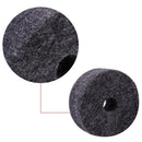 Round Soft Grey Cymbal Stand Felt Washer Replacement for Drum Set of 8 X4R6