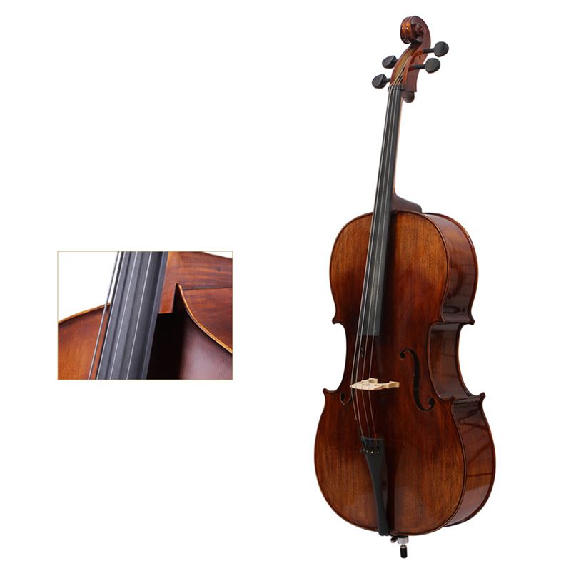 Professional Cello Bridge for 4/4 Size Cello Exquisite Maple Material