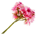 6pcs 4cm Artificial carnation flowers Stamen silk flower bouquet for weddin F5X3