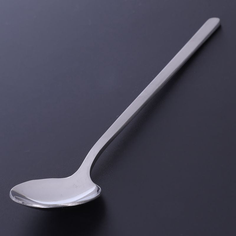 12pcs/Set Round Shape Coffee Spoon Stainless Steel Mini Teaspoons Sugar Des S5Q4