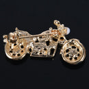Fashion Motorcycle Brooch Enamel Brooches Girls Gifts Jewelry Suit Collar S O6D4
