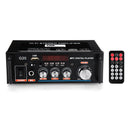 G20 Mini 600W Digital bluetooth Stereo Amplifier Support HIFI USB FM MIC SD Port 12V 110-220V for Car Home