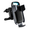 Baseus 15W Qi Wireless Charger Gravity Electric Clamping Air Vent Car Phone Holder for 4.0-6.8 Inch Smart Phone for iPhone 11 Pro Max for Samsung Note 10 Xiaomi Mi 9