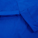 Womens Bat Baggy Maxi Long Shirt Dress Casual Party Kaftan Solid Robe,Blue  B6Z8