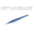 2 pcs Titanium alloy tweezers professional maintenance tool 0.15mm edge pre B6C4