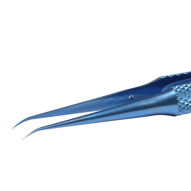 2 pcs Titanium alloy tweezers professional maintenance tool 0.15mm edge pre B6C4