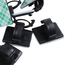 20pcs Adhesive Car Cable Clips Cable Winder Drop Wire Tie Fixer Holder Cord C9I6