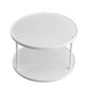 360 Rotating 2 Tier Spices Fruit Tray Turning Table Cake Rack Organizer Kitchen Storage Baskets