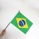 Hand Flags of the country world With Poles Word Cup 32 Countries Small band