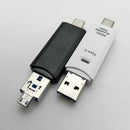 USB2.0 multi-function card reader 2.0 multi-in-one SD TF card reader TYPE-C U4Y6