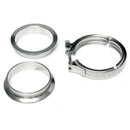 Stainless Steel V Band Flat Flange Clamp Kit Assembly - 3 Inch Inner 76mm V S3M8