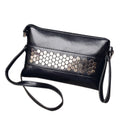 new fashion casual women PU leather rivet pack envelope package evening clu C6J3