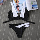 Summer Style Women Sexy Bikini Set Push Up Swimsuits Swimwear Cross Bandage