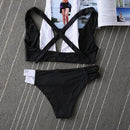 Summer Style Women Sexy Bikini Set Push Up Swimsuits Swimwear Cross Bandage