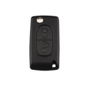 2 Buttons Car Flip Remote key 433mhz HU83 PCF7941 For Citroen For Peugeot E U9K7