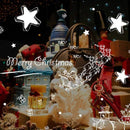 Wall Stickers merry christmas background wall decoration Removable (D, 45 c Z4K1