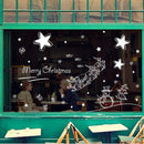 Wall Stickers merry christmas background wall decoration Removable (D, 45 c Z4K1