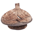 1PC Creative Handmade Natural Wooden Bathroom Soap Dish Box Container Kitch W1X3