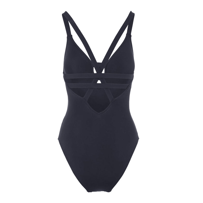 fashion summer European and American retro ladies Siamese Bikini e cross co H9K8