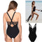 fashion summer European and American retro ladies Siamese Bikini e cross co H9K8