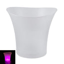 LED Ice Bucket Champagne Wine Beer Cooler Xmas Party 5L - Red