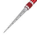 Drillpro 1-45mm Cone Feeler Taper Aperture Gauge Steel Round Hole Tapered Ruler