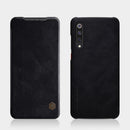 NILLKIN Xiaomi Mi9 Mi 9 Pro Qin Series Vintage Flip Card Slot Holder PC Bumper PU Leather Protective Case for Xiaomi Mi9 Mi 9 Pro 5G Version 6.39 inch