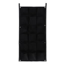 18 Pockets Vertical Garden Flower Pots Hanging Plant Pots Wall Pot and Plan D9S3